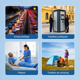Urinoir portable anti-odeur et anti-fuite